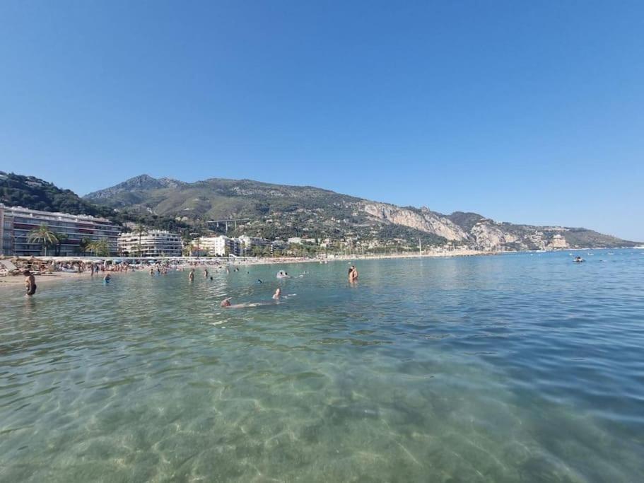 Le Garavan, Superbe Studio Vue Mer Et Vieux Menton Exterior foto