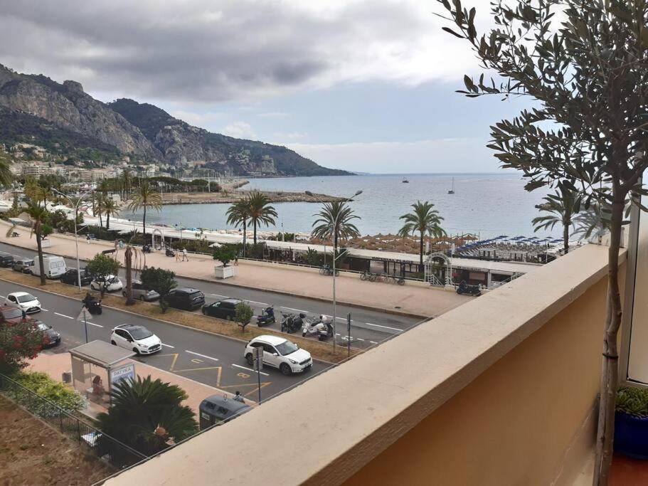 Le Garavan, Superbe Studio Vue Mer Et Vieux Menton Exterior foto